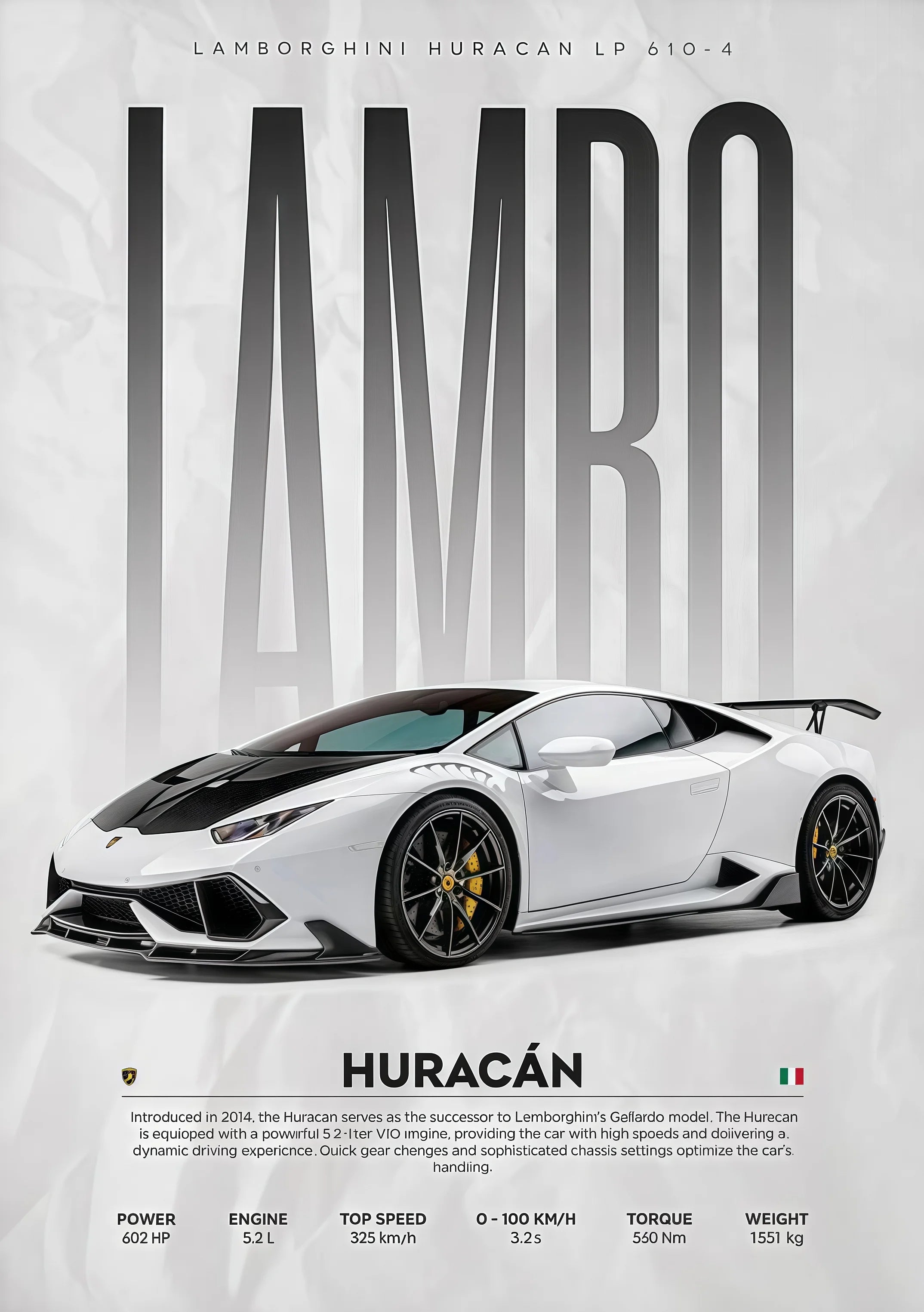 Modern Famous Car posters
