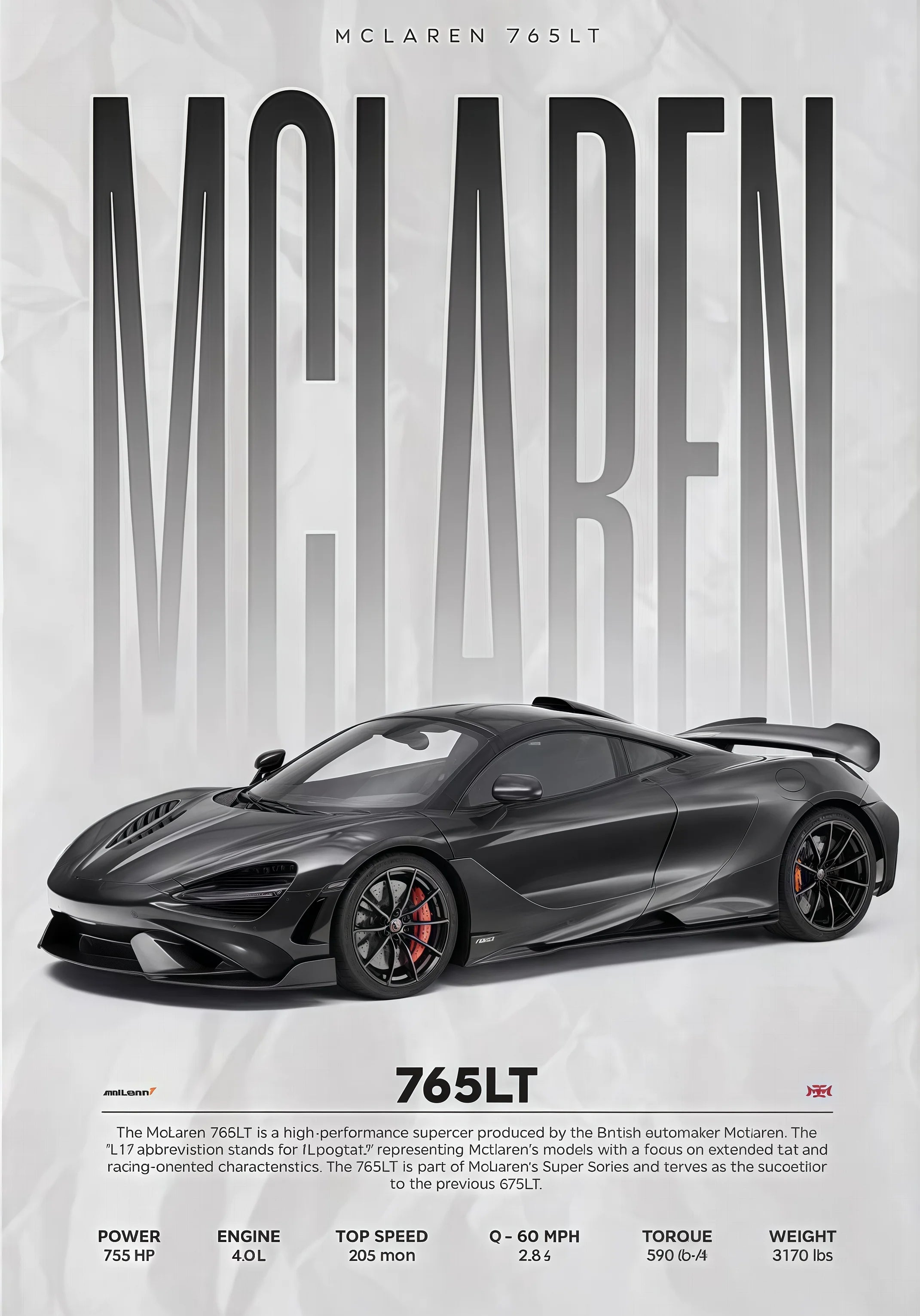 Modern Famous Car posters