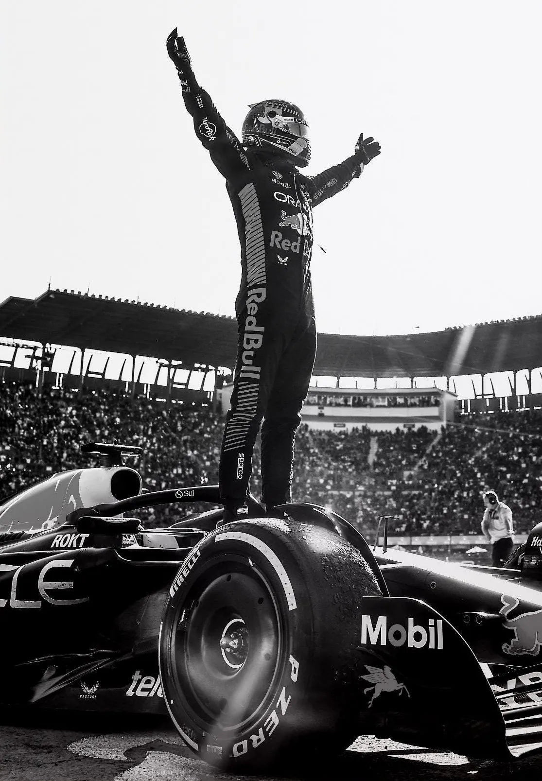 Max Verstappen F1 Racerposter