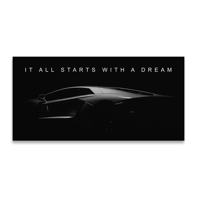 Dream posters - Live be the quotes