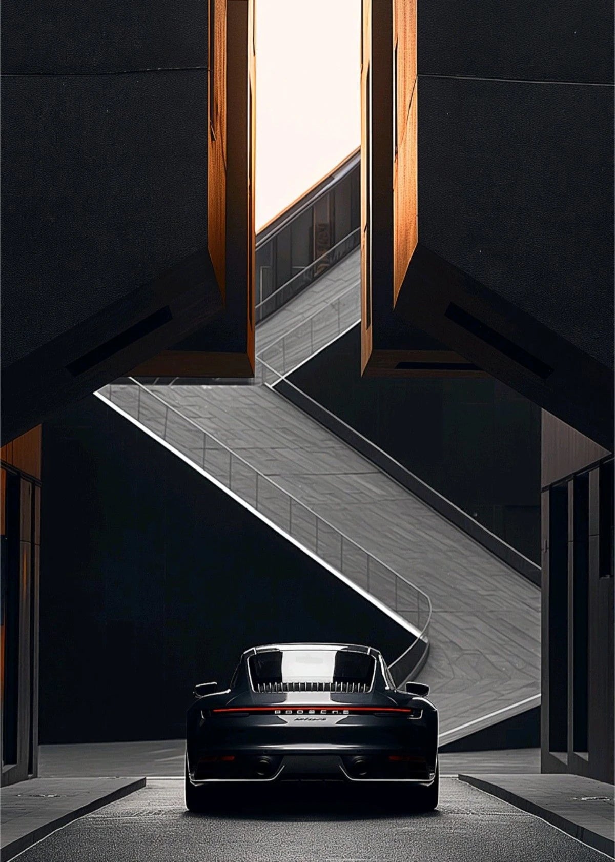 Luxury Car Art Poster