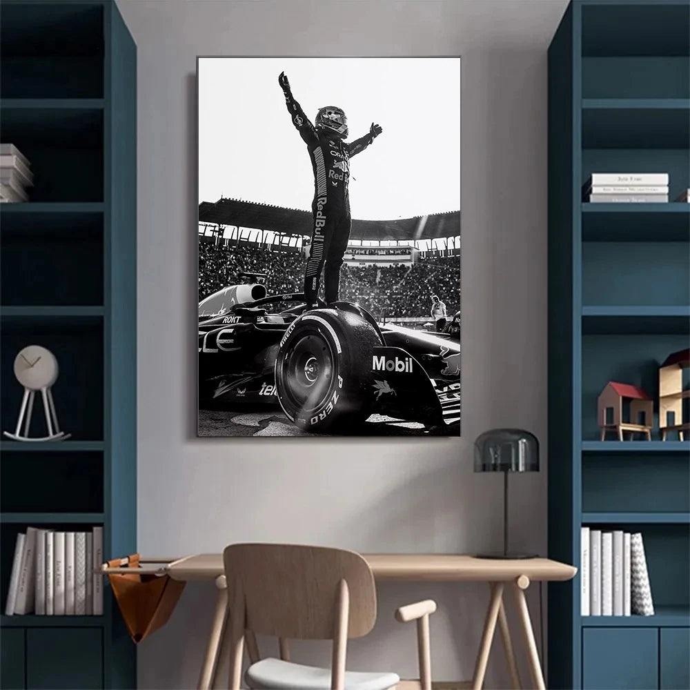 Max Verstappen F1 Racerposter